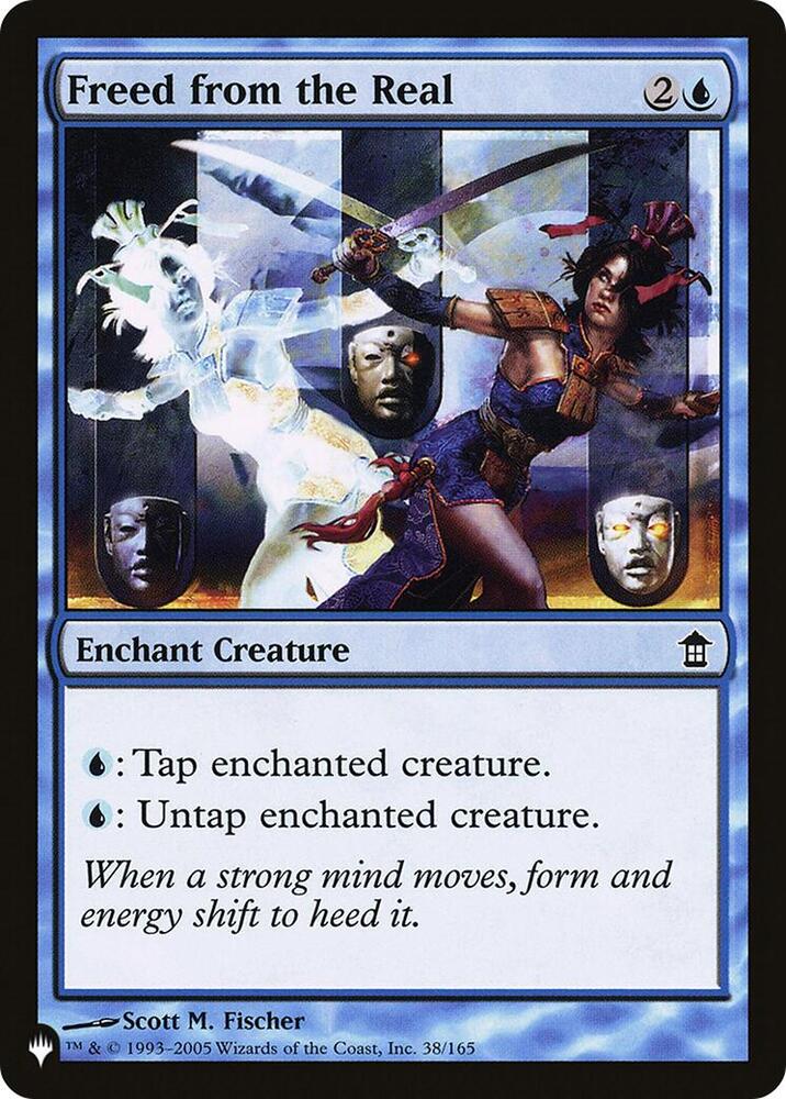 Freed from the Real 38/165 card from The List Reprints