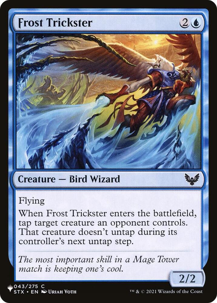 Frost Trickster 043/275 card from The List Reprints