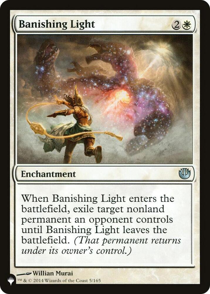 Banishing Light (JOU) 5 card from The List Reprints