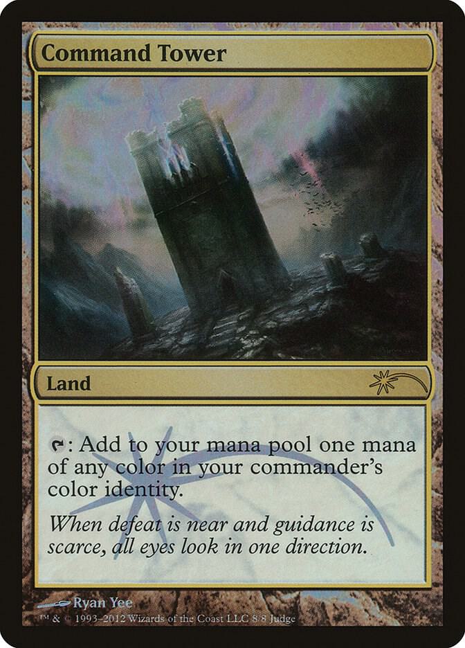 Command Tower 8 card from Judge Promos