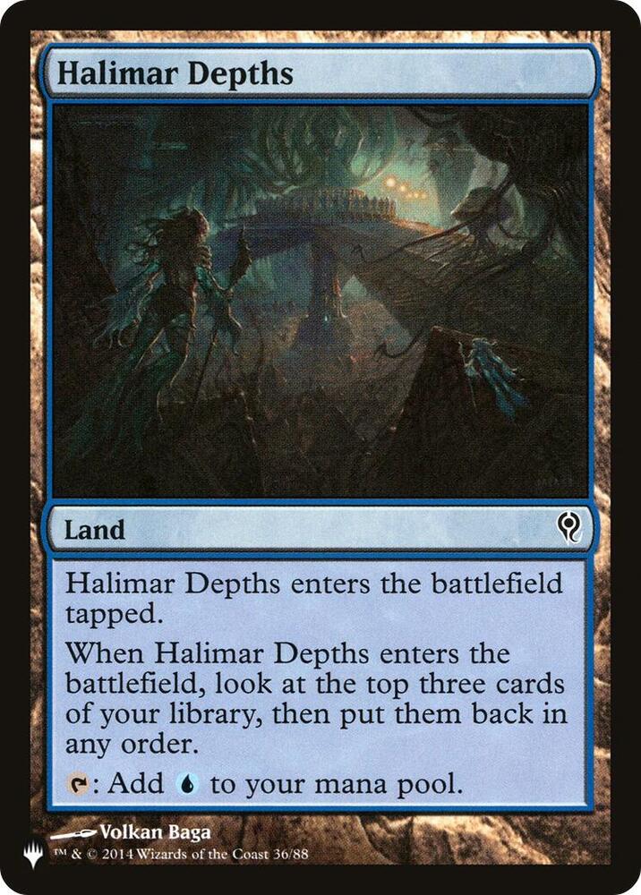 Halimar Depths 36/88 card from The List Reprints