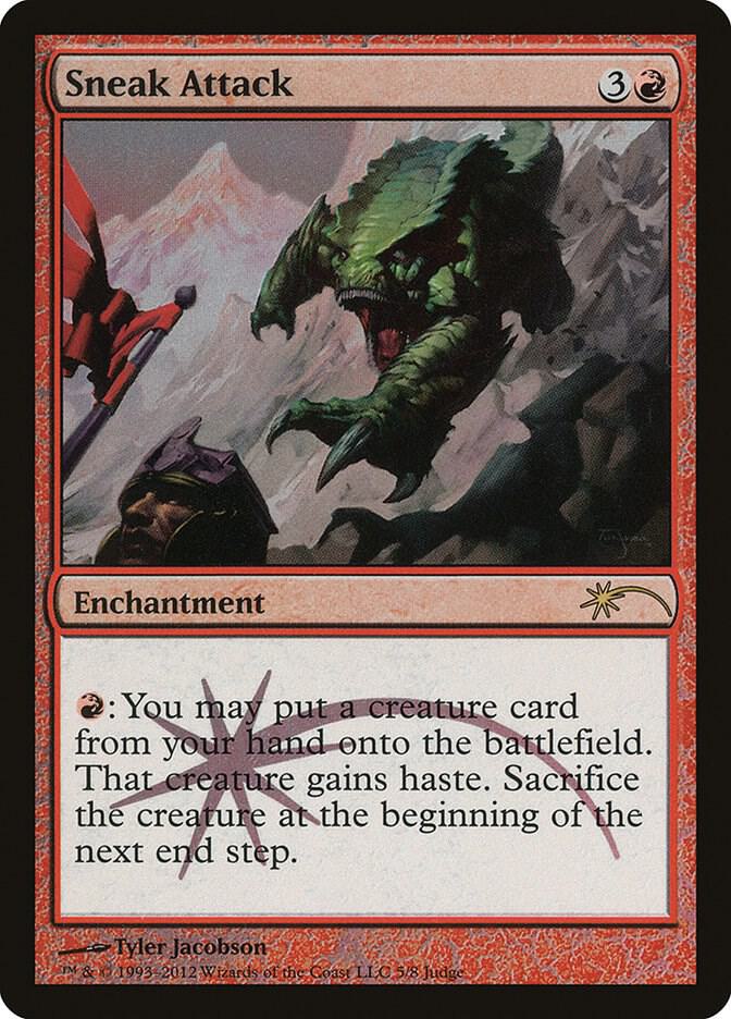 Sneak Attack 5 card from Judge Promos