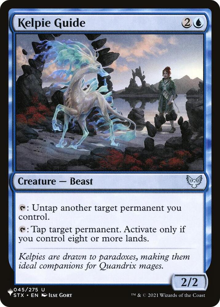 Kelpie Guide 045/275 card from The List Reprints