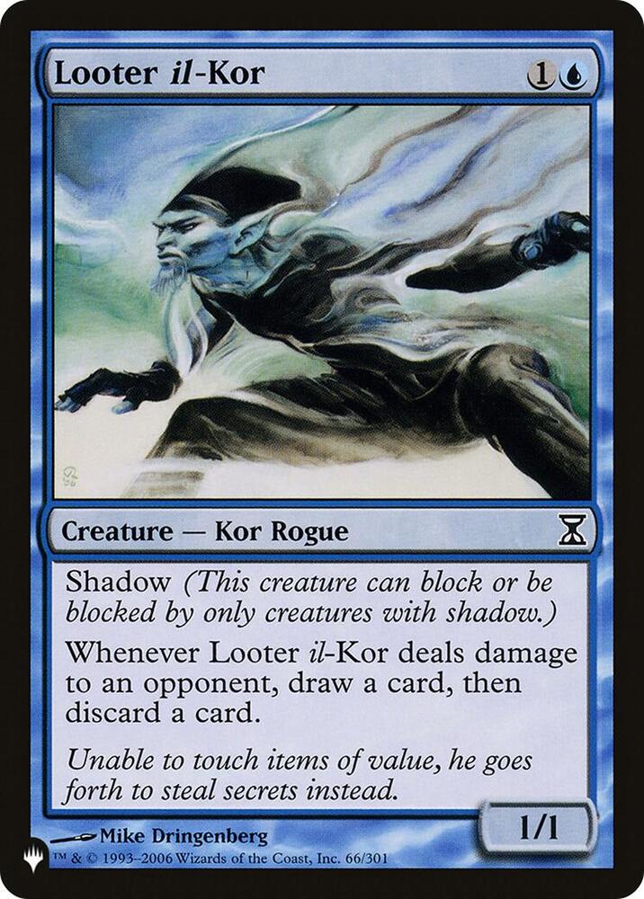 Looter il-Kor 66/301 card from The List Reprints
