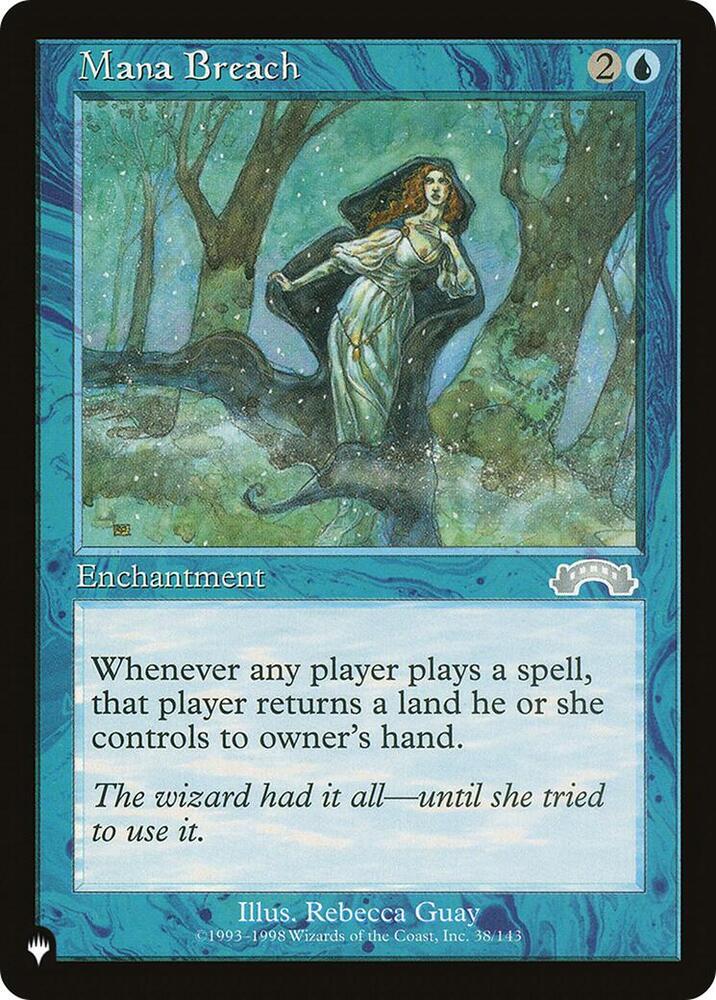 Mana Breach 38/143 card from The List Reprints