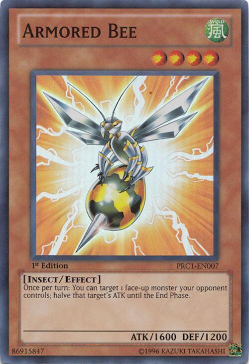Armored Bee PRC1-EN007 card from 2012 Premium Collection Tin