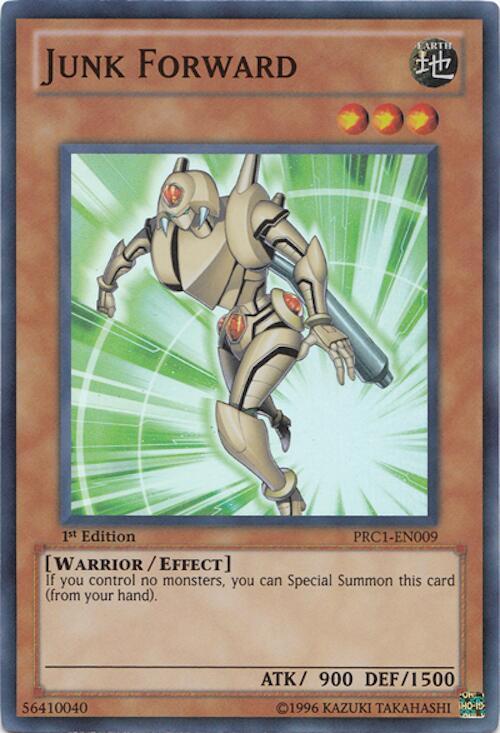 Junk Forward PRC1-EN009 card from 2012 Premium Collection Tin