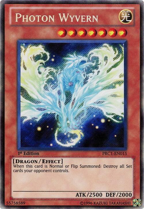 Photon Wyvern PRC1-EN015 card from 2012 Premium Collection Tin