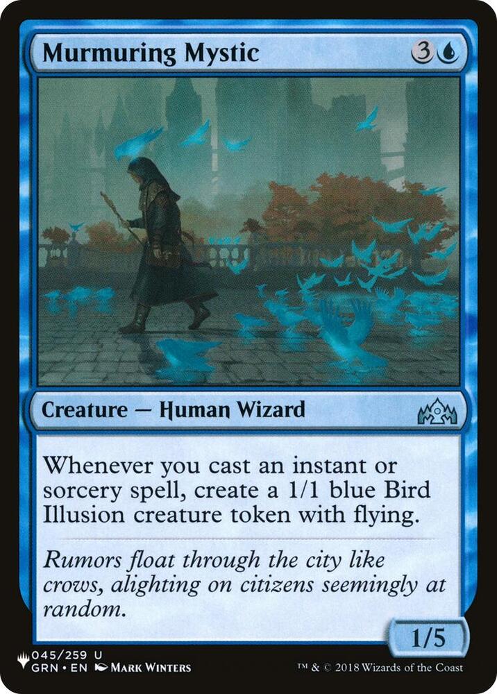 Murmuring Mystic 045/259 card from The List Reprints