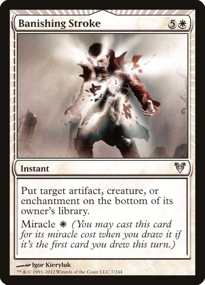 Banishing Stroke 7 card from Avacyn Restored
