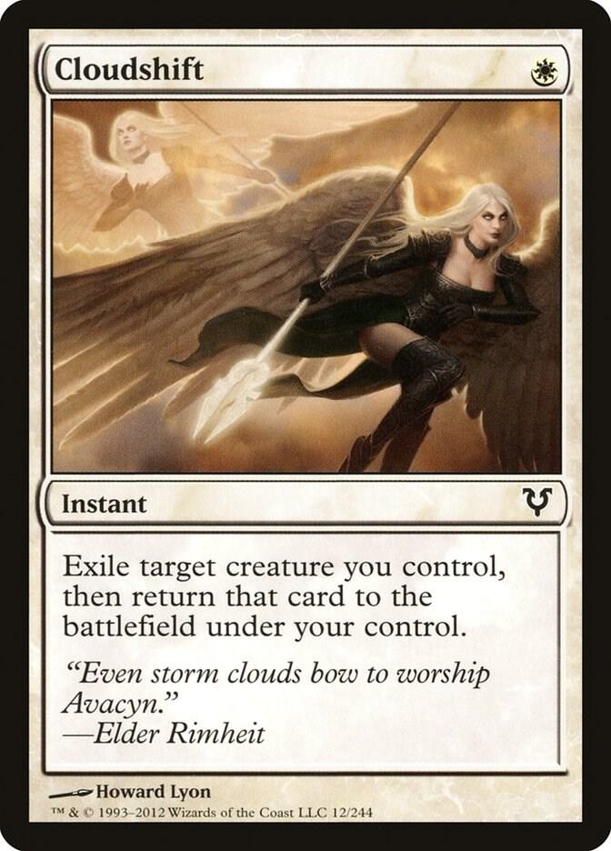 Cloudshift 12 card from Avacyn Restored