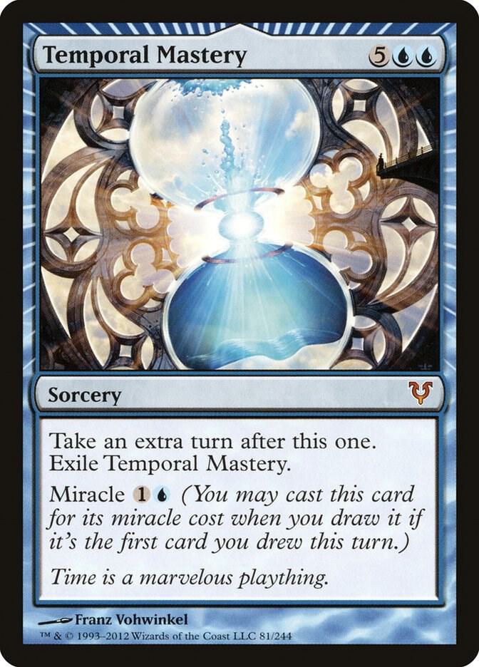 Temporal Mastery 81 card from Avacyn Restored