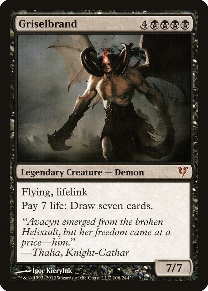 Griselbrand 106 card from Avacyn Restored