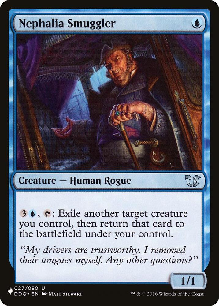 Nephalia Smuggler 027/080 card from The List Reprints