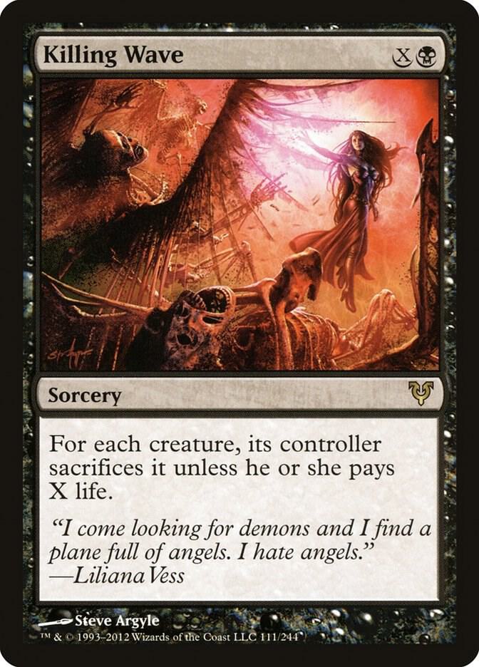 Killing Wave 111 card from Avacyn Restored