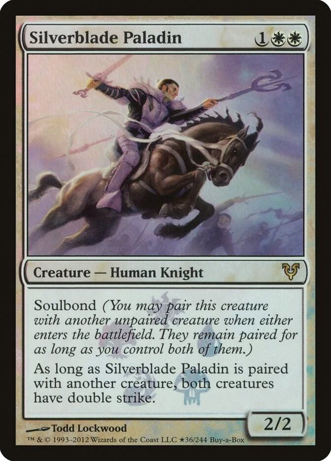 Silverblade Paladin 36 card from Buy-A-Box Promos
