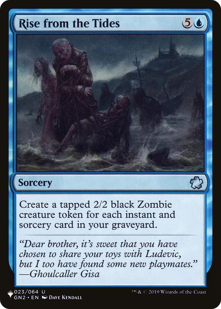 Rise from the Tides 023/064 card from The List Reprints