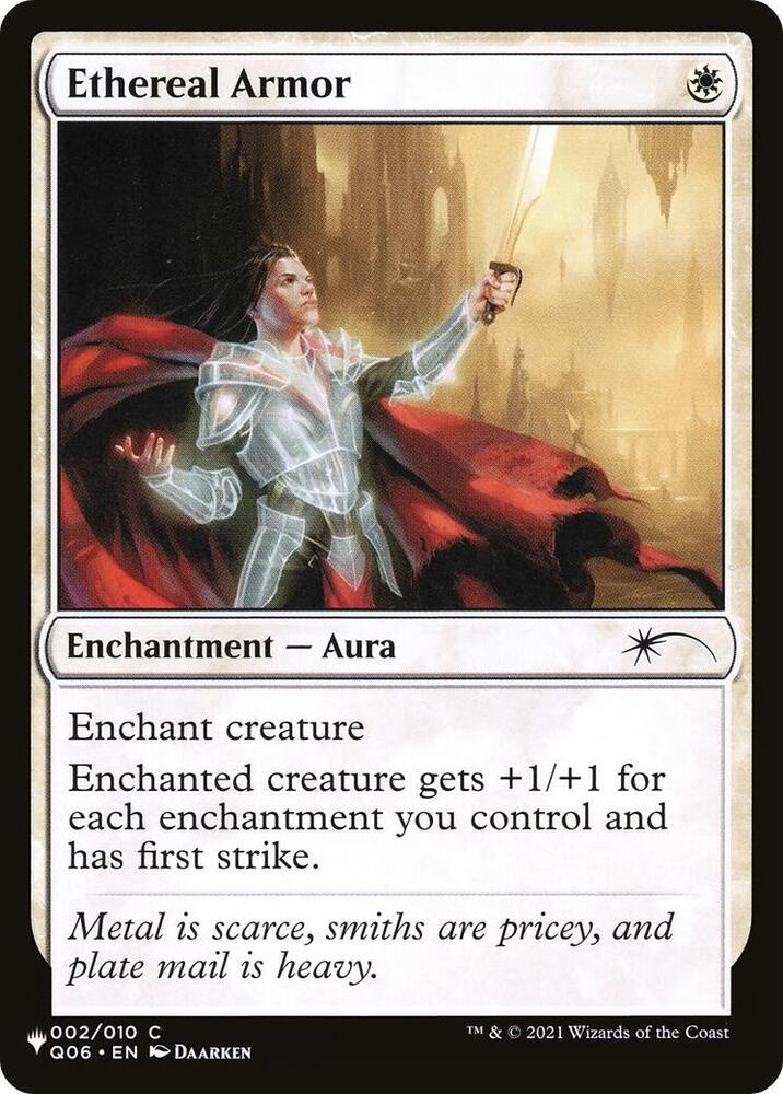 Ethereal Armor 002/010 card from The List Reprints