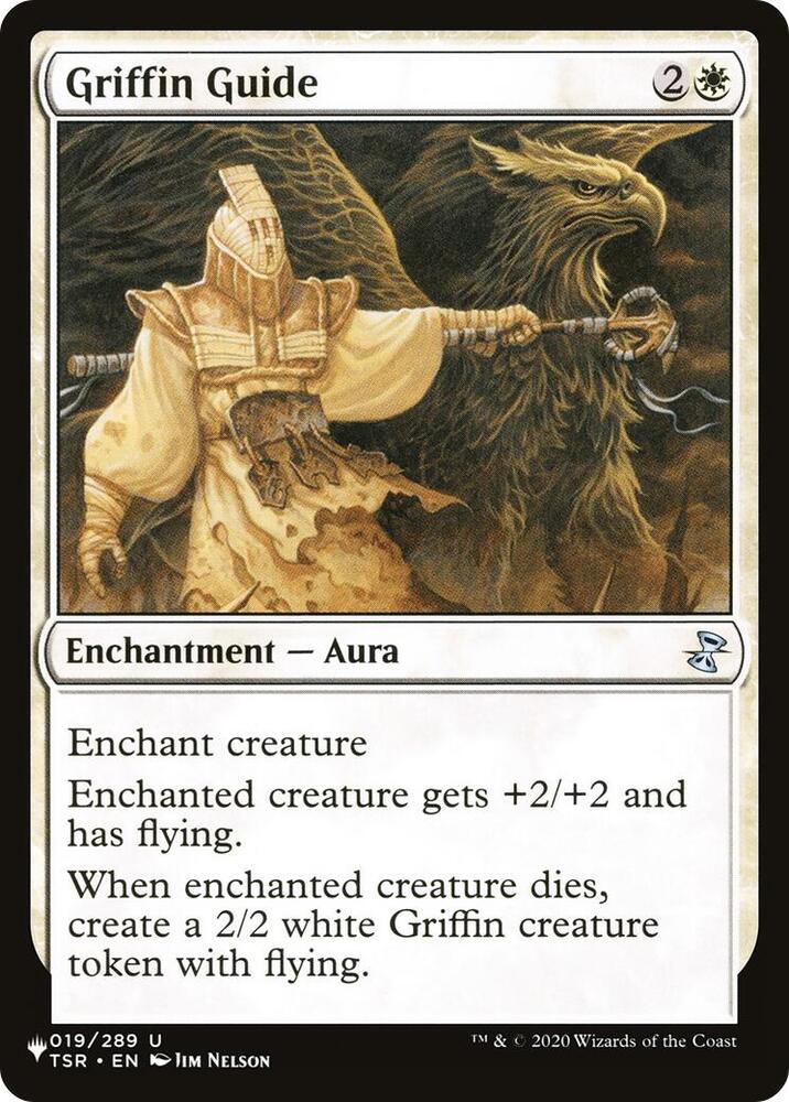 Griffin Guide 019/289 card from The List Reprints