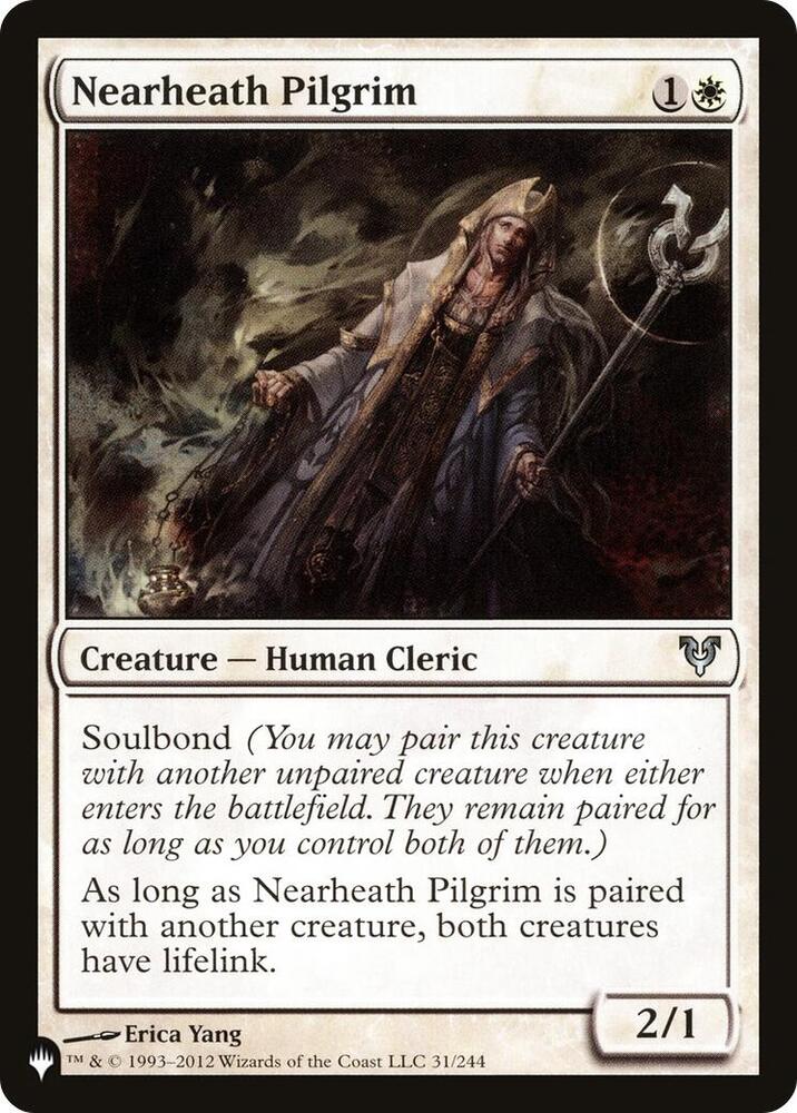 Nearheath Pilgrim 31/244 card from The List Reprints