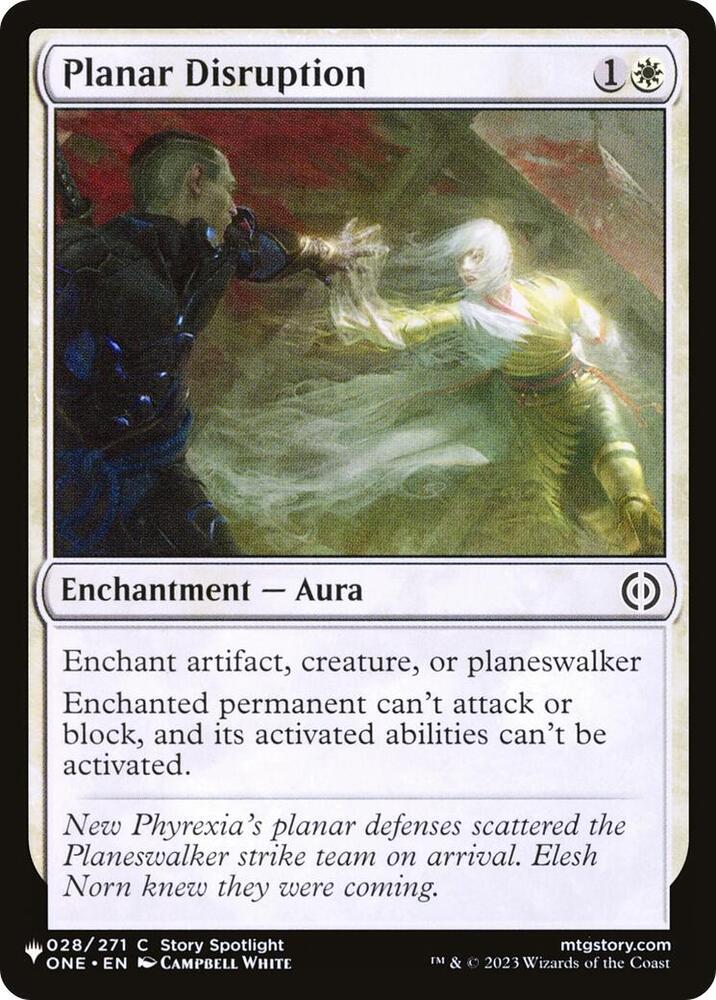 Planar Disruption 028/271 card from The List Reprints