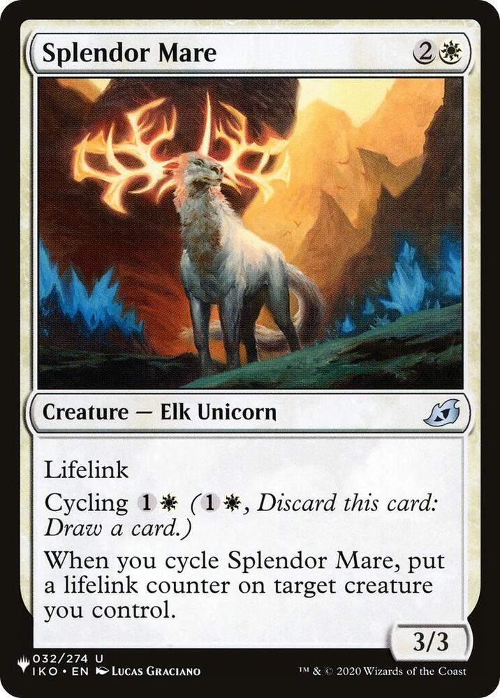 Splendor Mare 032/274 card from The List Reprints
