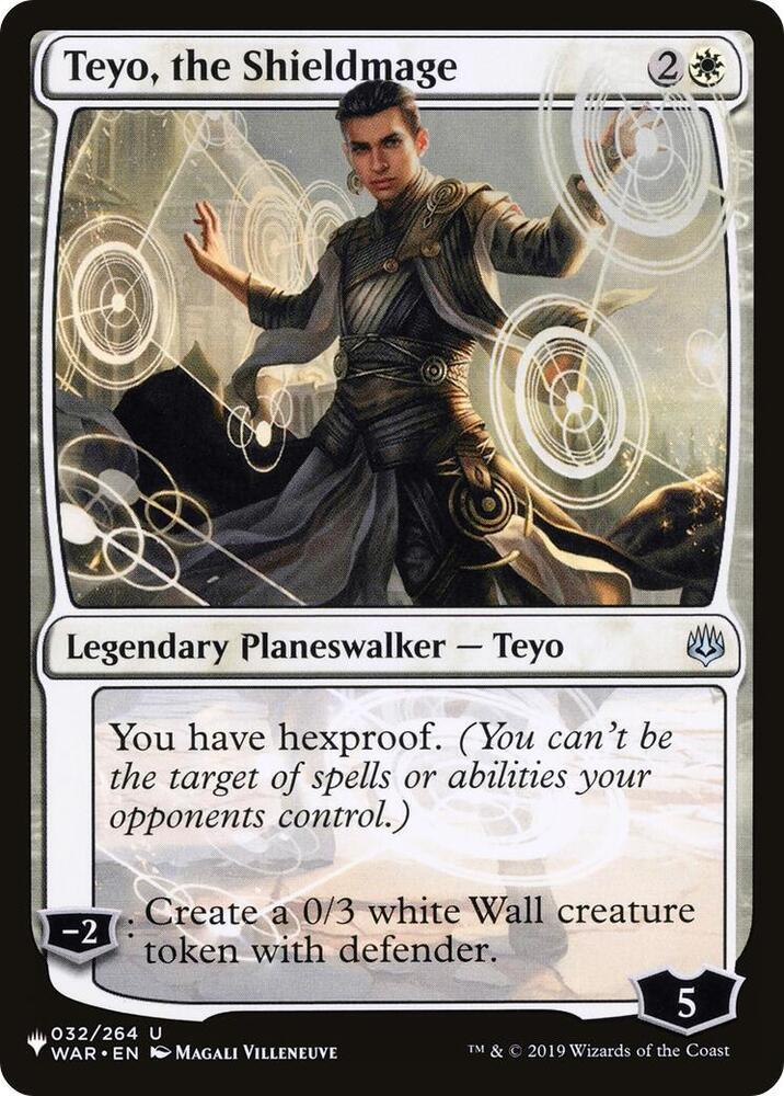 Teyo, the Shieldmage 032/264 card from The List Reprints