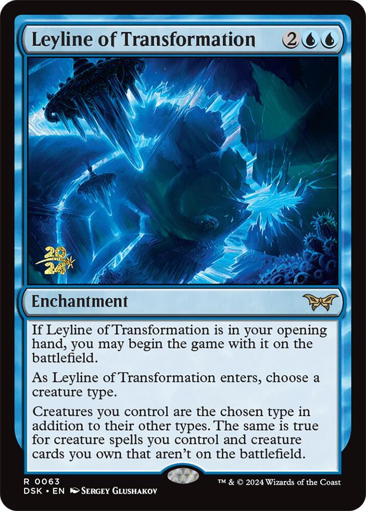 Leyline of Transformation 63 card from Prerelease Cards