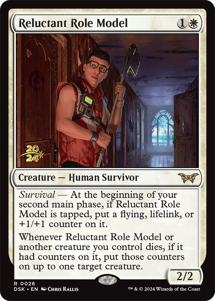Reluctant Role Model 26 card from Prerelease Cards