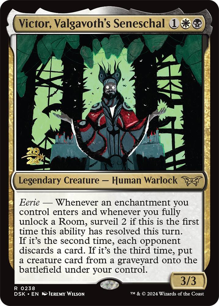 Victor, Valgavoth's Seneschal 238 card from Prerelease Cards