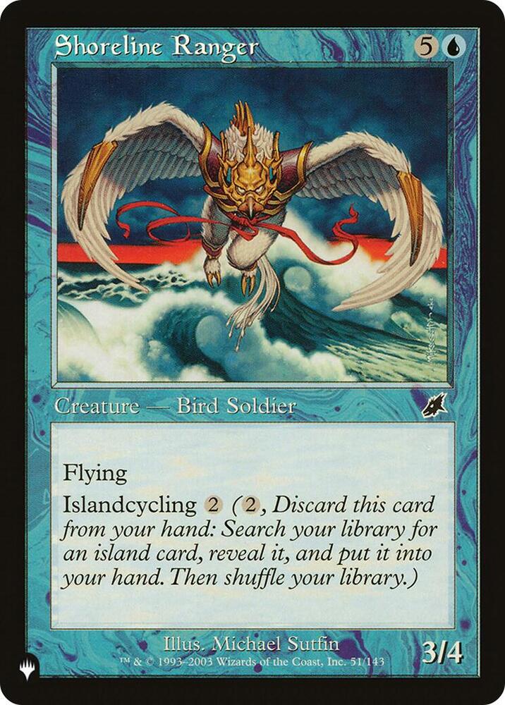 Shoreline Ranger 51/143 card from The List Reprints