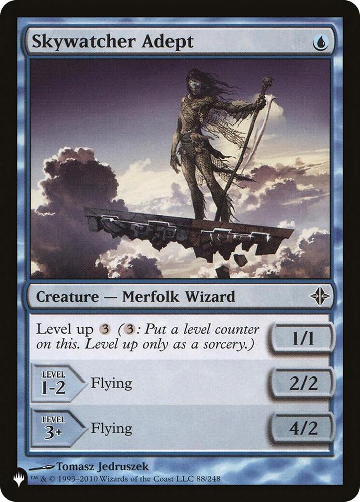 Skywatcher Adept 88/248 card from The List Reprints