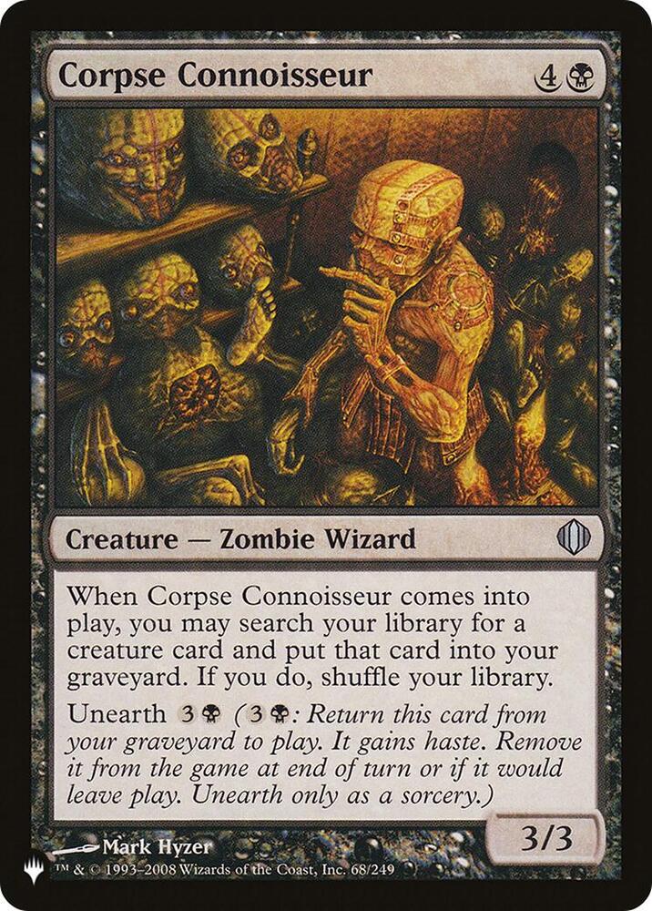 Corpse Connoisseur 68/249 card from The List Reprints