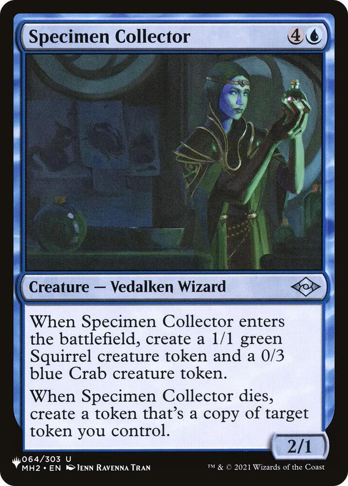 Specimen Collector 064/303 card from The List Reprints
