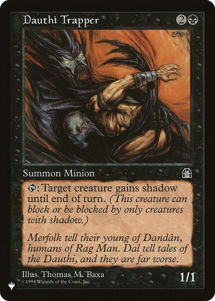 Dauthi Trapper card from The List Reprints