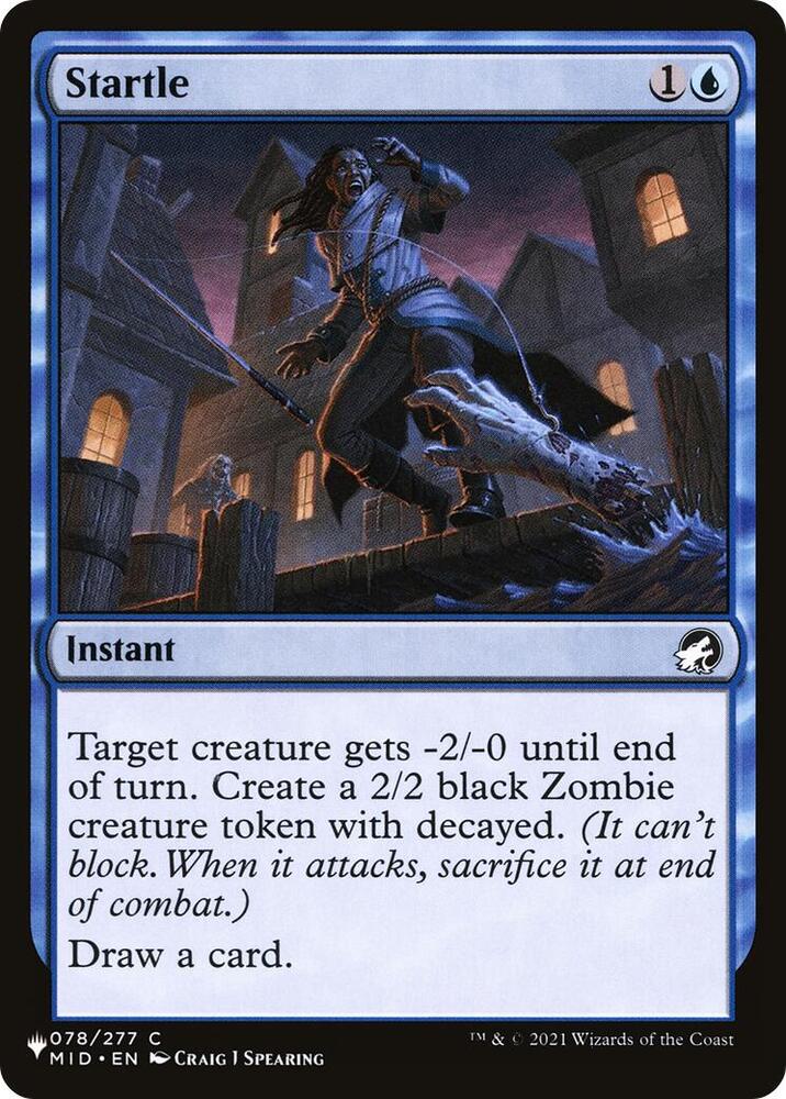 Startle 078/277 card from The List Reprints