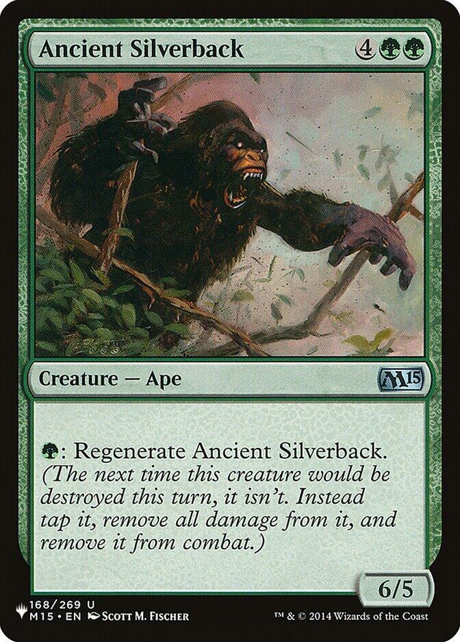 Ancient Silverback 168/269 card from The List Reprints