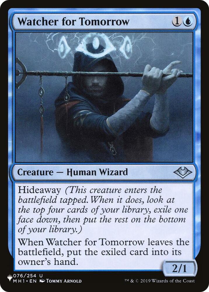 Watcher for Tomorrow 076/254 card from The List Reprints