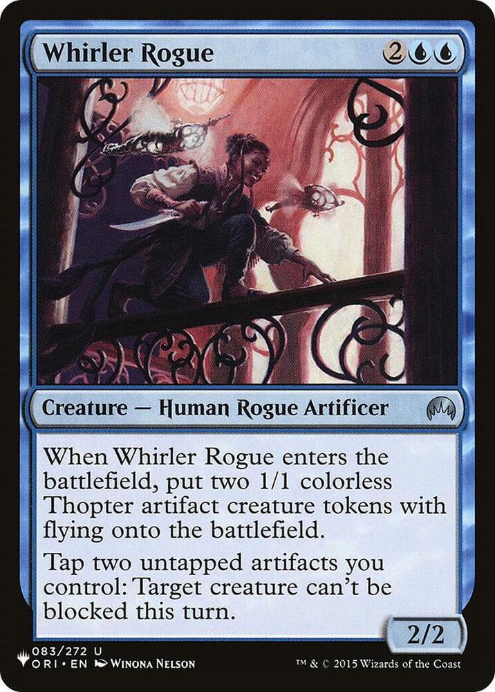 Whirler Rogue 083/272 card from The List Reprints