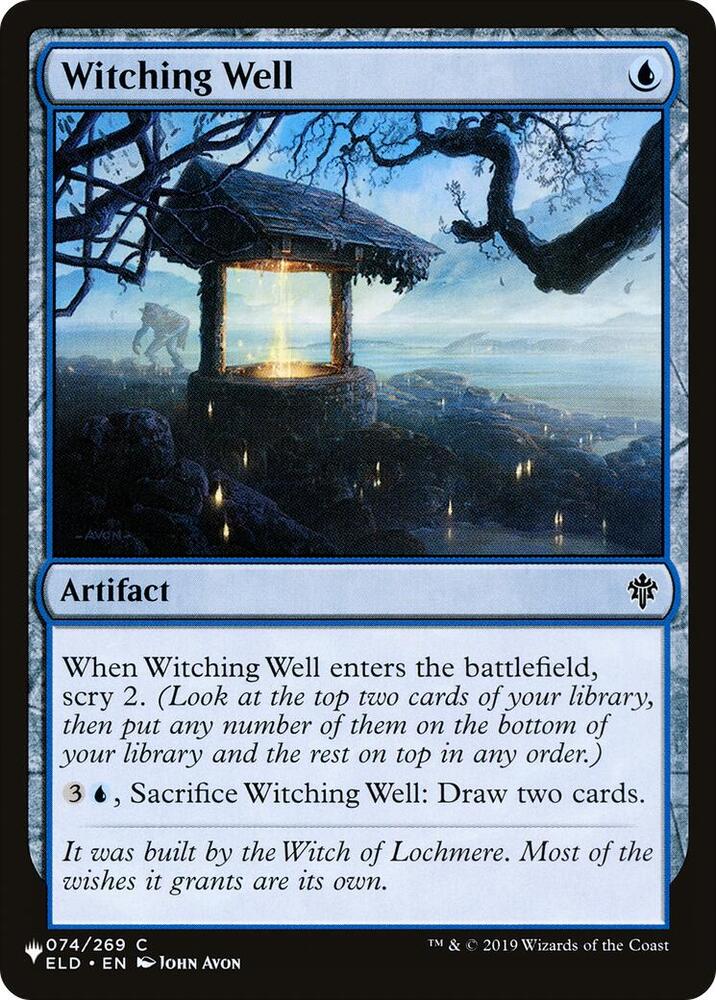 Witching Well 074/269 card from The List Reprints