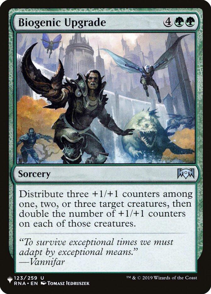 Biogenic Upgrade 123/259 card from The List Reprints