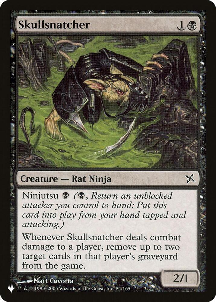 Skullsnatcher 84/165 card from The List Reprints