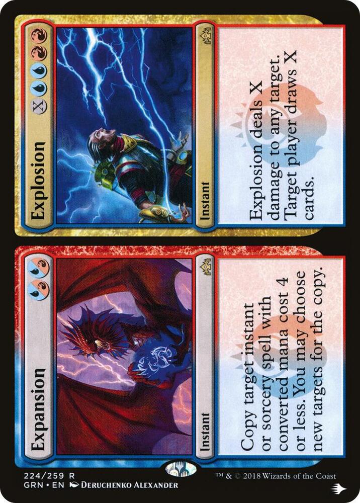 Expansion // Explosion 224/259 card from The List Reprints