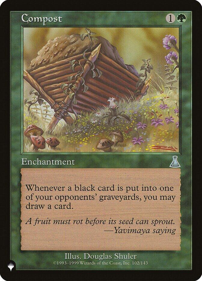 Compost 102/143 card from The List Reprints