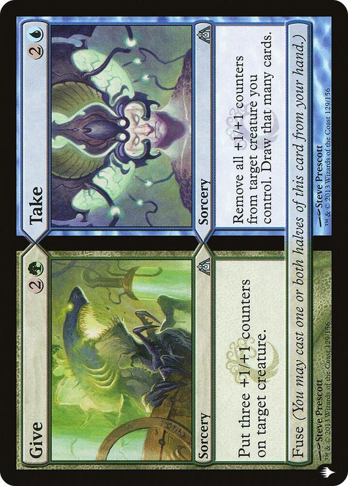 Give // Take 129/156 card from The List Reprints