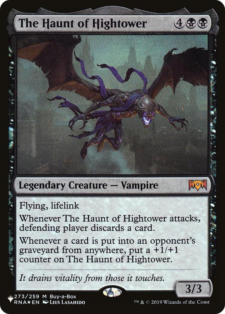 The Haunt of Hightower 273/259 card from The List Reprints