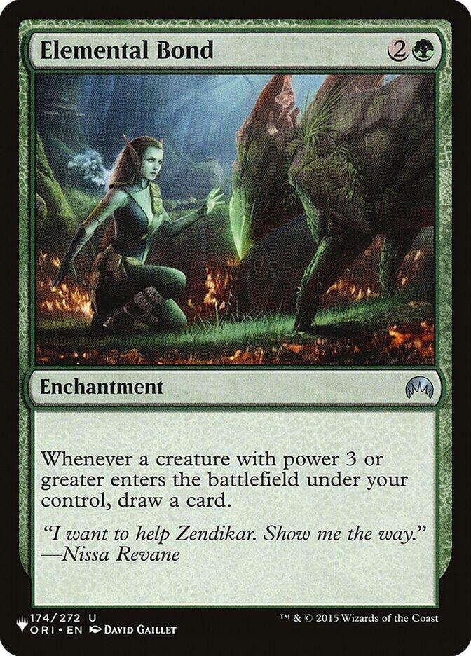 Elemental Bond 174/272 card from The List Reprints