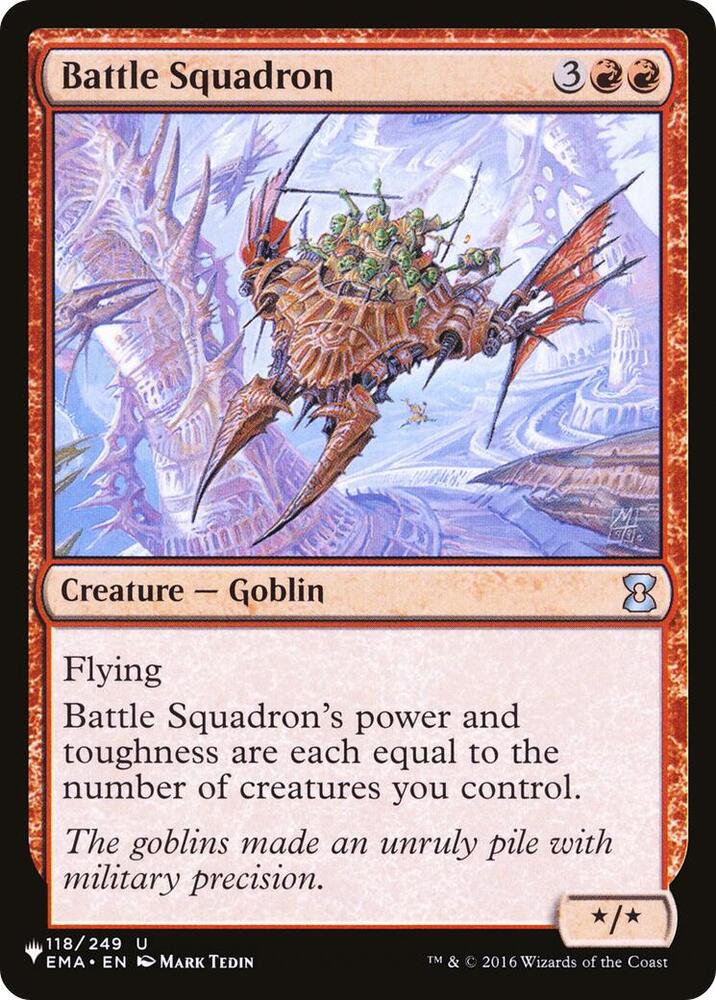 Battle Squadron 118/249 card from The List Reprints