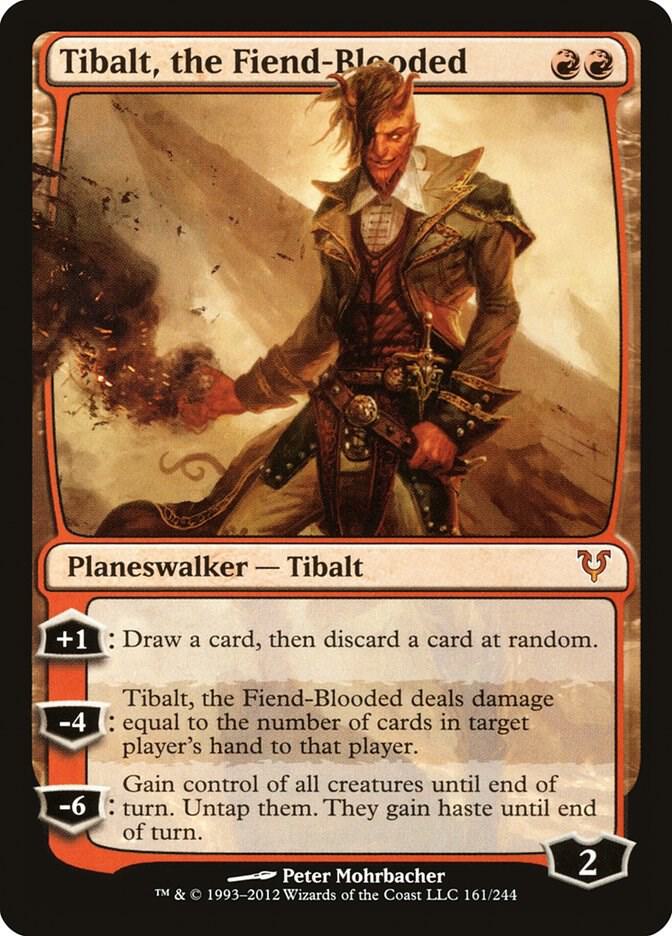 Tibalt, the Fiend-Blooded 161 card from Avacyn Restored