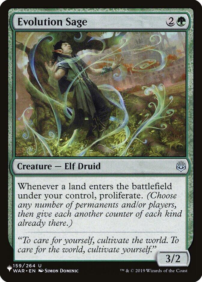 Evolution Sage 159/264 card from The List Reprints